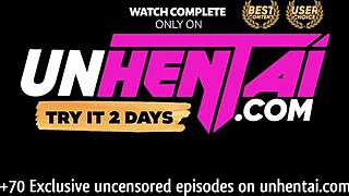 Stepmother and stepdaughter have some fun together in this anime.