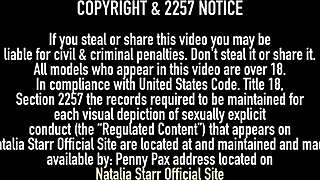 Blonde Natalia Starr Sucks Slim Cock After Intense Pussy Pounding