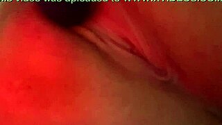 Solo amateur uses vibrator for intense orgasm play.