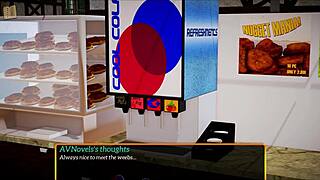 Intense cartoon redhead family homemade action