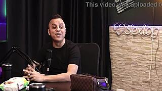 sexy brazilian in lingerie teases with blowjob, wanna see more?