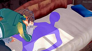 Konosuba Yaoi - Kazuma Sucks Cock with Cum Finish