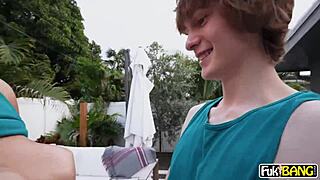 Ashlyn Peaks Naughty Neighbor Gets Caught Bent Over In Missionary With Facial