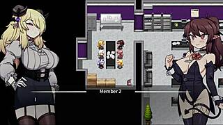 Corporate succubus blows bound