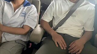 Perverted Couple Excited By Outside People In Car!