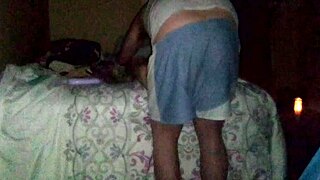 Step Daddy and Mommy getting wild with deepthroat!