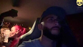 me and my pal messed with boss's huge cock in his ride