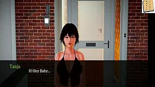 My New Family Plays a Game Together.