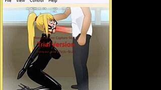 Good deepthroat in BDSM session with intense bondage and domination