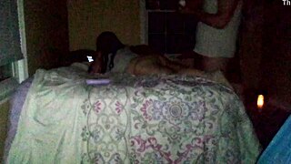 Step Daddy and Mommy getting wild with deepthroat!