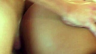 Up close - big-titted beauty wants to get railed fast & rough by hungry man.