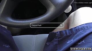 Duddys step brother helps little 18+ comrades sister stretch her tight pussy