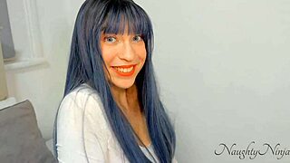 I use my step-brother to make me cum