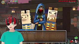 Damn! This witch milf rides hard in horny cosplay game!