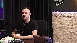 sexy brazilian in lingerie teases with blowjob, wanna see more?