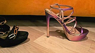 barefoot high heels collection haul showcase