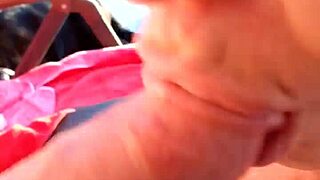 Whoa! Sucking cock while doing yard work?