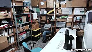 Sarah Banks Deep Throat Blowjob Officer