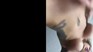 karma rx squirting while straddling cock in homemade video