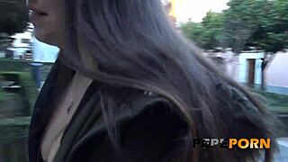 She seems innocent, but Anabel rules anal like a queen in stockings!