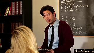 Pretty Stepsister Gets Drilled in Cowgirl and Multiple Poses by Her Lover