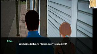 My New Family Plays a Game Together.