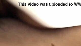 In today's amateur session, the wife enjoys a close-up anal fucking leading to a massive cumshot