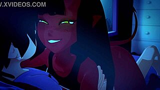 i encounter meru the succubus in this hentai sex scene