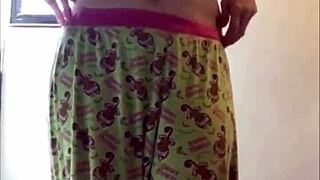 Milf Girlfriend Teases with Curvy Body Outdoors