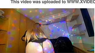 brunette gets anal fingering and creampie during naughty holiday massage