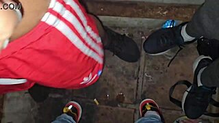 Firefighters Banging Hard in Sheer Backroom Action