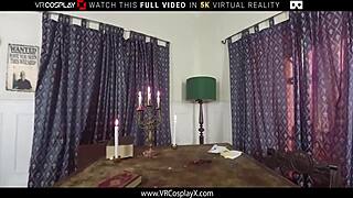 Busty Stella Cox as Hermione Craves Big Cock in Cosplay POV