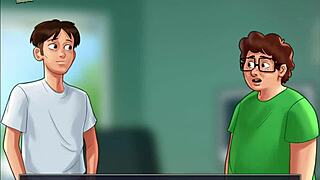 Big Tits Cartoon Babe Monster Cock