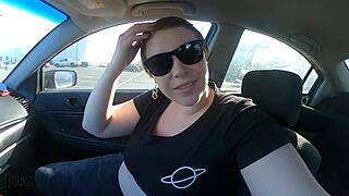 Jane Judge Gets Short Haircut In Outdoor Car Fantasy