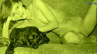 Vintage taboo doggystyle with natural tits