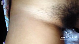 Thai woman cums before leaving