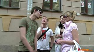 Teen 18+ Pizza Party Gangbang