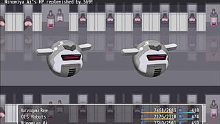 Check out this room full of cum-covered women in the anime.