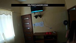 zamira's big latina ass loves anal sex with taboo mommy action in the house!