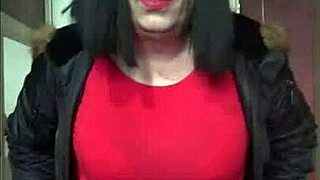 Part 1 My Old Red And Black Masturbation Machine Part 1