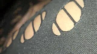 Angelg in lingerie lets me taste her! Oh, the gay oral excitement!