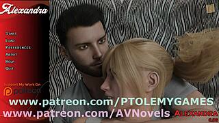 Alexandra Explores Erotic Cartoon Game Adventures in Anime Hentai