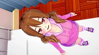 Uncensored 3D Anime Stepsister Escapes To Infirmary For Temperature Check