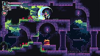 In this hentai episode, the cute teen witch engages in banging with the ghost boss featuring crushing giant boobs.