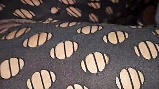 Angelg in lingerie lets me taste her! Oh, the gay oral excitement!