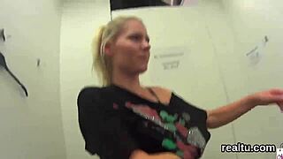 can you believe this czech teen gets seduced and pounded in the mall?