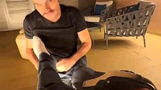 After another guy, he fucks me hard and breeds me with his big cock.