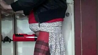 Part 1 My Old Red And Black Masturbation Machine Part 1