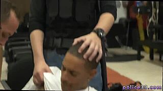 Is ebony military guy apprehending robbery suspect with gay sex?