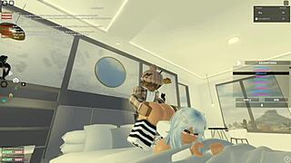 Roblox Whore Gets Big Tits Sucked in Doggystyle with Monster Cock Riding Hard!